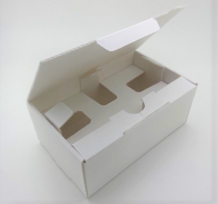 White Matte one piece carton - Handset size 1